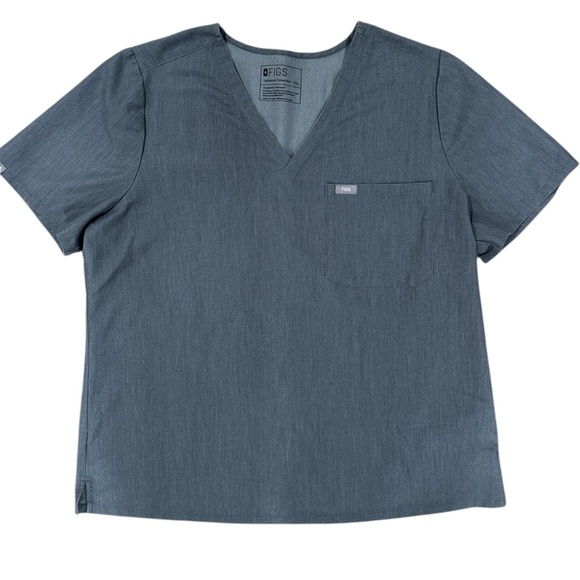 Figs Scrub Set Matching Top + Bottoms Graphite Size XXL - Picture 3 of 13